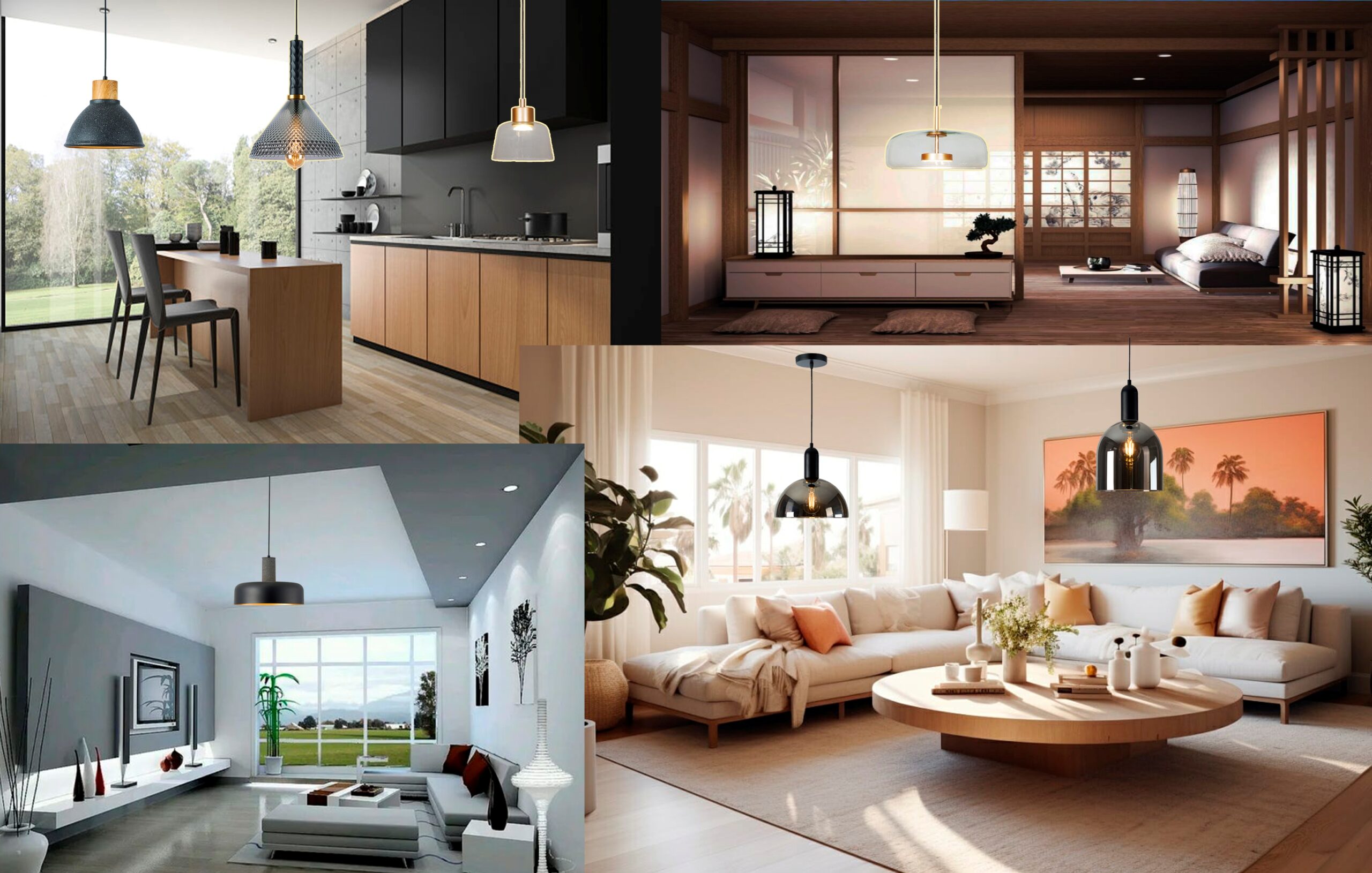 luminarias Colgantes Modernas y Elegantes